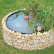 Bellissa Gartenteich Hochteich Bausatz - Robuster Zinkrahmen