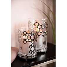 FINK DELIGHT Silber Kerzenhalter - Indoor Dekoration