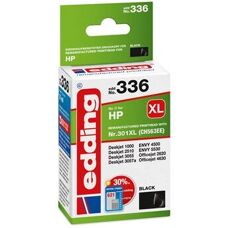 Edding EDD-336 Zwarte Inktcartridge - Printeraccessoire