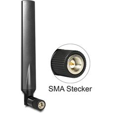 DeLOCK 88451 Omnidirektionel LTE-antenne - Sort