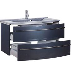 MARLIN 3040 - Wandmontierter Mineralguss-Waschtisch