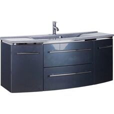 MARLIN 3040 - Wandmontierter Mineralguss-Waschtisch