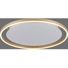 Leuchten Direkt Messing Deckenlampe 58,8cm Dimmbar LED