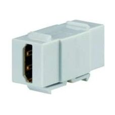Rutenbeck 17010652 Modulo Keystone HDMI Bianco - Montaggio a parete - Cavo 20cm