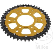 Brixia Dual Crown 46 Teeth Pitch 530 Gold Zf Rear Sprocket - Rear Sprocket