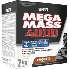 Weider Mega Mass 4000 - Chocolat - Gainer de poids - Publicité