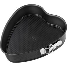 Zenker Herz-Kuchenform - Scharnier Antihaft Stahl 27x25cm