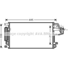 PRASCO HY5156D Aluminium Condensor - Airconditioning