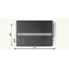 AVA COOLING FT5471D Aluminium Kondensator - Aircondition