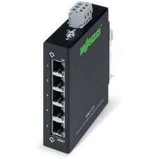Switch Ethernet industriale WAGO 852-111 - 5 Porte, Nero