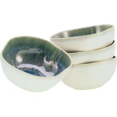 Creatable Yuki Groen-Blauw 16cm keramische Kom - Kommen