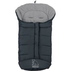 HEITMANN FELLE - Eisbärchen - Grau - Fleecefutter - Footmuff