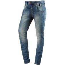 GANG 94MARGE Slim-fit Blue Used Denim-Jeans - Jeans