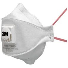 3M 9332+ FFP3 Ademmasker - Verstelbaar, Ventiel, Wegwerp