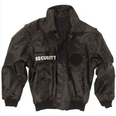 Mil-Tec Veste de sécurité noire - Veste de sécurité