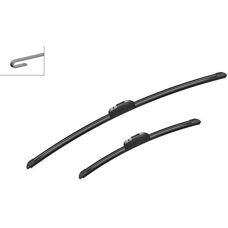 Bosch AR141S Flat Blade Wiper Set - Wiper Blades
