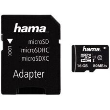 Hama 16GB microSDHC UHS-I Klass 10 - microSDHC-kort