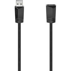 Cablu USB Hama - 3m Negru - Extensie USB 2.0