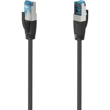 Kabel Sieciowy Hama - 10m, Czarny, Cat6a S/FTP