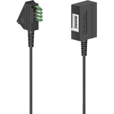 Hama 00201102 Telefonkabel - 10 m - Schwarz