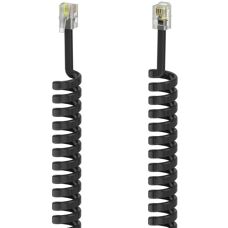 Hama 00201150 Telefonkabel - 1,5 m Schwarz