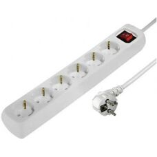 Hama 69223783 - Regleta con 6 enchufes y interruptor