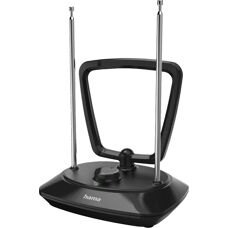 Hama Classic Antena wewnętrzna - 2m, aktywna, czarna