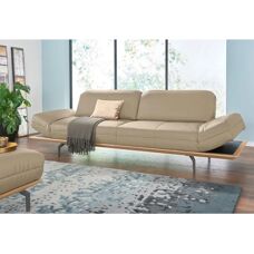 Creation BY ROLF BENZ CR.420 - beige - Leder Oskar - Sofa