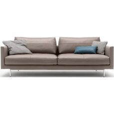 CREATION BY ROLF BENZ - CR.414 - beigegrau - Leder - Sofa