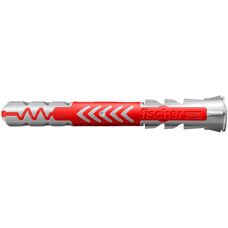 Fischer DuoPower 10 x 80 Cheville - Ancrage expansion, Rouge/Gris