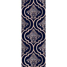 QUEENCE Lagertha Vinyltapete - Selbstklebend, 90x250cm, Blau