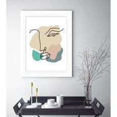 QUEENCE Nena - 40 cm x 50 cm - Hochformat - Wandbild