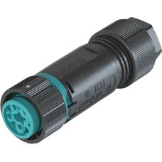 WIELAND RST16I5 B2 T - turquesa azul, 16 polos Connector