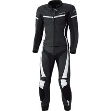 Held Spire Motorradlederanzug - Schwarz Weiß - Motorradlederanzug