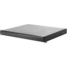 Adam Hall 87401E Stalen 1U Racklade - Rack accessoire