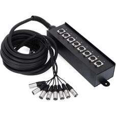 Adam Hall K8C10 Többszörös Stagebox - 8 csatorna, 10m kábel