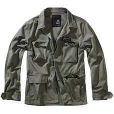 Brandit BDU Twill Jacket - Military Style - Olive - Men