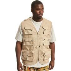 Gilet da caccia Brandit - beige - 5XL - gilet