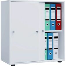 VCM Lona L Büroschrank - Schiebetüren, 70 cm breit