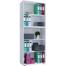 Mobile per faldoni VCM Lona XXL - Bianco - 70x37x183 cm