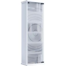 VCM Tilano M Holz CD DVD Regal mit Glastür - CD/DVD Regal