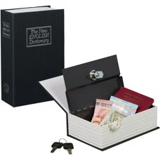Relaxdays Cassaforte Mimetizzata - Stile Dizionario - 18cm