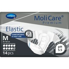 Molicare Premium Elastic M - Adult Diapers - 14 Units