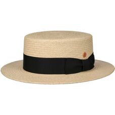 Mayser Gondolo Kreissäge av Panama-strå - Nature-Svart - Herre - Størrelse: 55-56 cm