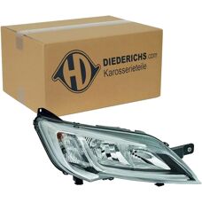 DIEDERICHS Fiat Ducato III Ajovalo - Kromi, H7/H7, Oikea