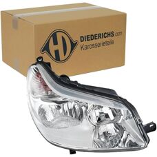 Diederichs C5 Højre forlygte - Halogen H1 H7 til Citroën