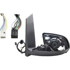 Diederichs 1668027 Left Heated Electric Foldable Door Mirror - door mirror