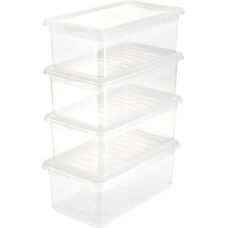 Keeper Aufbewahrungsboxen Set - 4x 5,6L Belüftet Kunststoff
