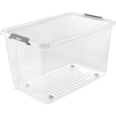 Boîte de Rangement Keeper Leo 56L Transparent - Publicité