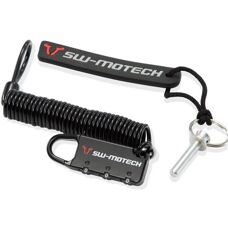 Sw-Motech Tankrucksack Diebstahlsicherung - Sicherheitsstift & Kabel